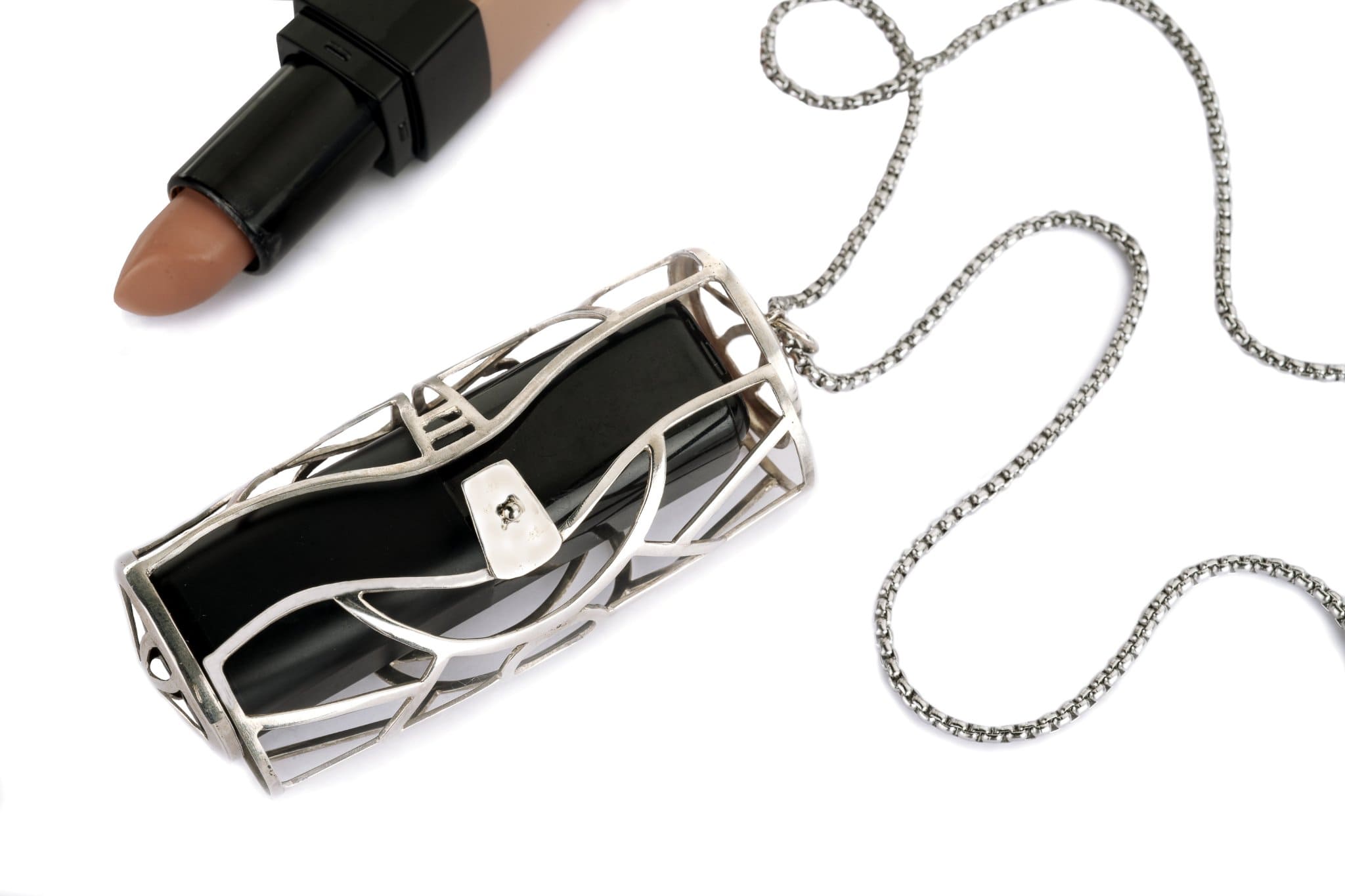 Ciondolo container LIP STIK - Argento